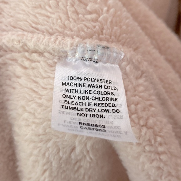 💗 Nordstrom Bliss Plush Light Pink Robe Women’s Size Medium - Picture 5 of 7